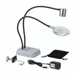 DAYLIGHT Combination LED Fly Tying Lamp With Magnifier