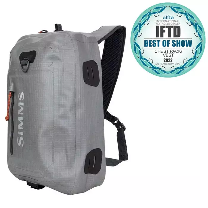 Simms Dry Creek Zip Waterproof Sling Pack 12L 2 Simms Dry Creek Zip Waterproof Sling Pack 12L - Image 2