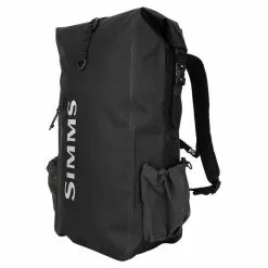 Simms Dry Creek Rolltop Waterproof Backpack 30L -Ahrex Sales 2023 22a0017rtblk