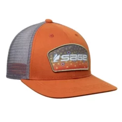 Sage Patch Trucker Cap -Ahrex Sales 2023 22b0044orange 1