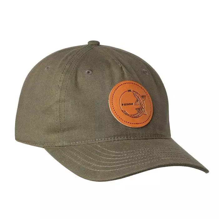 Sage Chasing Trout Waxed Cotton Cap 5 Sage Chasing Trout Waxed Cotton Cap - Image 5