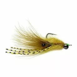 Fulling Mill Fuzzle Shrimp Olive Size 4