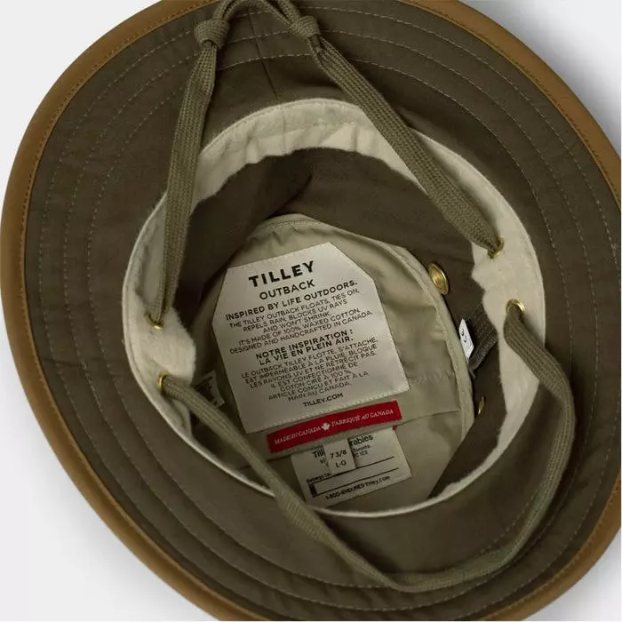 Tilley Outback Waxed Cotton Hat 1 Tilley Outback Waxed Cotton Hat