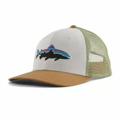 Patagonia Fitz Roy Trout Trucker Hat -Ahrex Sales 2023 f20a0020whitetan 1