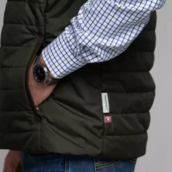 Schoffel Brora Quilted Gilet -Ahrex Sales 2023 f20a0134forest.4