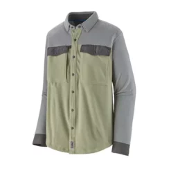 Patagonia Early Rise Snap Fleece Shirt -Ahrex Sales 2023 f21a0118salviagreen 1 4