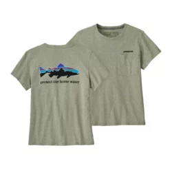 Patagonia Ladies Home Water Trout Pocket Responsibilitee T-Shirt -Ahrex Sales 2023 f22a0126.3 1