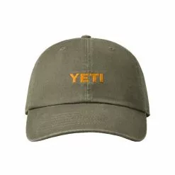 YETI Logo Badge 6 Panel Soft Crown Cap -Ahrex Sales 2023 f22a0277darkolive 1