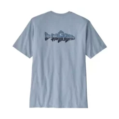 Patagonia Wild Waterline Pocket Responsibili-Tee T-Shirt -Ahrex Sales 2023 f23a0142blue1 1