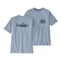 Patagonia Wild Waterline Pocket Responsibili-Tee T-Shirt -Ahrex Sales 2023 f23a0142blue2 1