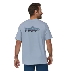 Patagonia Wild Waterline Pocket Responsibili-Tee T-Shirt -Ahrex Sales 2023 f23a0142blue4 1