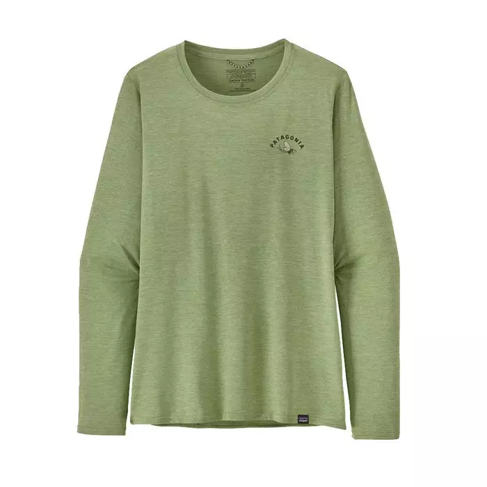 Patagonia Ladies Long-Sleeved Capilene Cool Daily Graphic T-Shirt 1 Patagonia Ladies Long-Sleeved Capilene Cool Daily Graphic T-Shirt